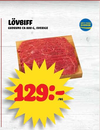 Nelins Lövbiff erbjuda