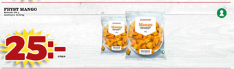 Nya Pulsen Fryst mango erbjuda