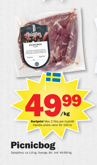 Pekås Picnicbog erbjuda