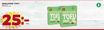 Nya Pulsen Ekologisk tofu erbjuda