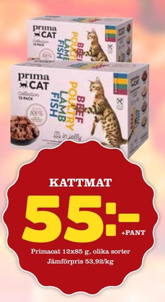 Prisma Mat Kattmat erbjuda