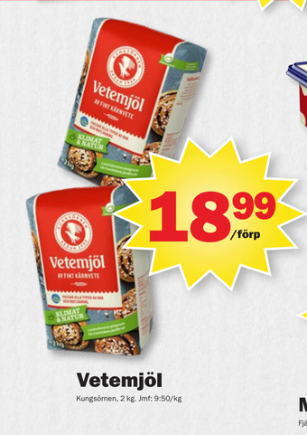 Pekås Vetemjöl erbjuda