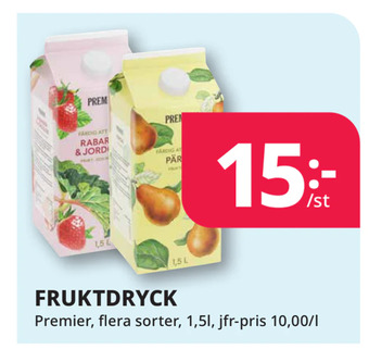 Tempo Fruktdryck erbjuda
