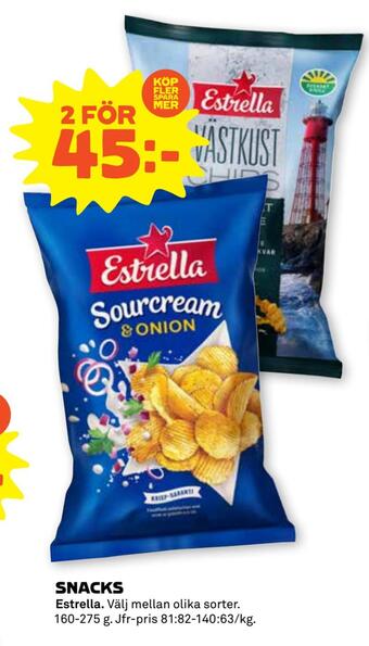 Coop Forum Snacks erbjuda