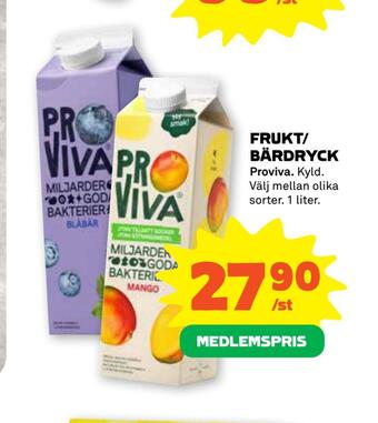 Coop Forum Frukt/ bärdryck erbjuda