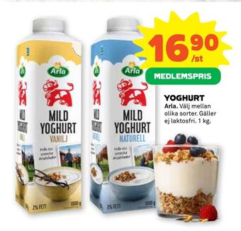 Coop Forum Yoghurt erbjuda