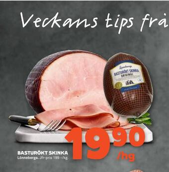 Coop Forum Basturökt skinka erbjuda