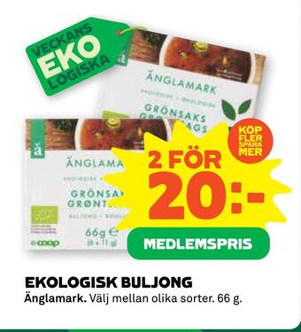 Coop Forum Ekologisk buljong erbjuda
