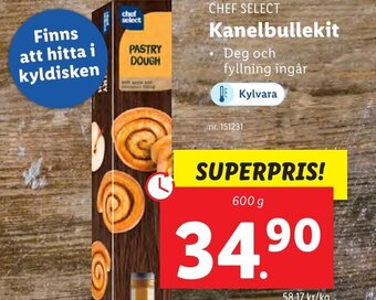 Lidl CHEF SELECT Kanelbullekit erbjuda