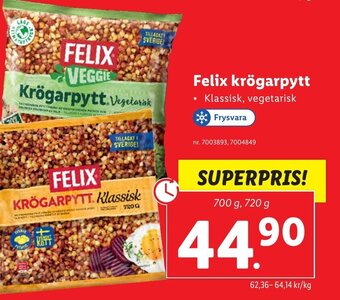 Lidl Felix krögarpytt erbjuda