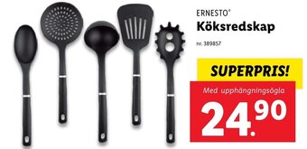 Lidl ERNESTOⓇ Köksredskap erbjuda