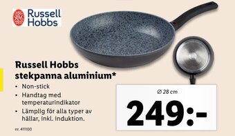 Lidl Russell Hobbs stekpanna aluminium erbjuda