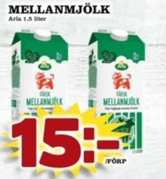 Arla mellanmjölk