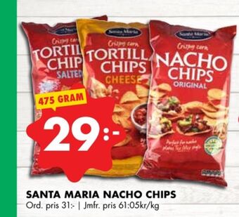 ÖoB Santa maria nachos erbjuda
