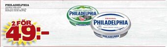 Matdax Philadelphia färskost erbjuda