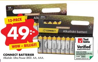 ÖoB Connect batterier erbjuda