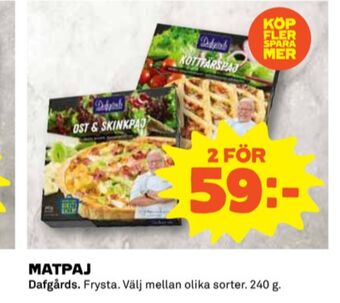 Coop Dafgårds matpajer erbjuda