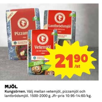 Coop Kungsörnen pizzamjöl erbjuda