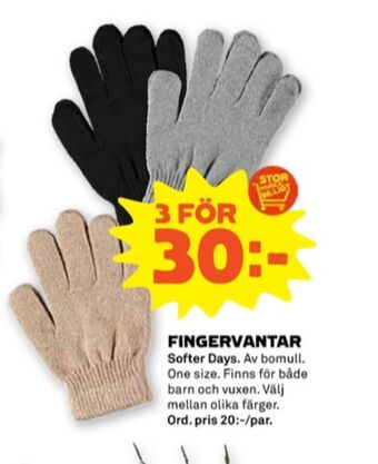 Stora Coop Softer days vantar erbjuda