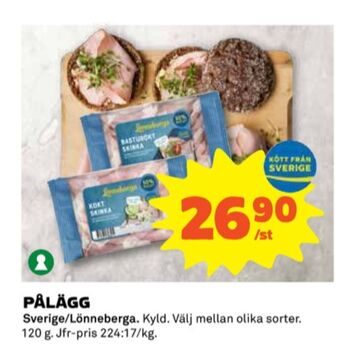 Coop Lönneberga skinka erbjuda