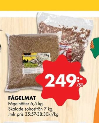 ÖoB Nature solrosfrön erbjuda