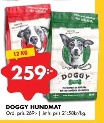 ÖoB Doggy hundmat erbjuda