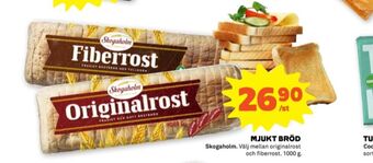 Fiberrost toastbröd