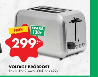 ÖoB Voltage brödrost erbjuda