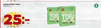 Bonum Matmarknad Ekologisk tofu erbjuda
