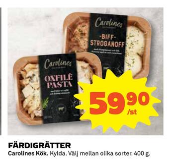 Coop Daglivs Färdigrätter erbjuda