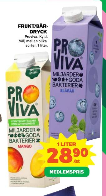 Coop Frukt/bärdryck erbjuda