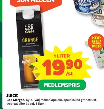 Coop Daglivs Juice erbjuda
