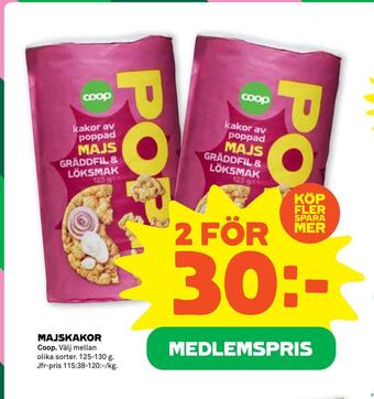 Stora Coop Majskakor erbjuda