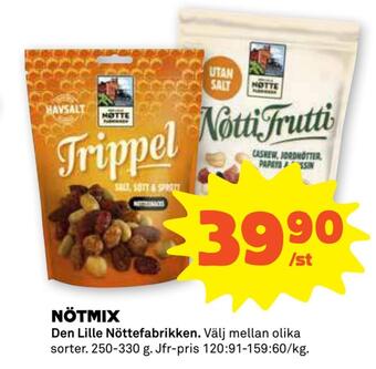 Stora Coop Nötmix erbjuda