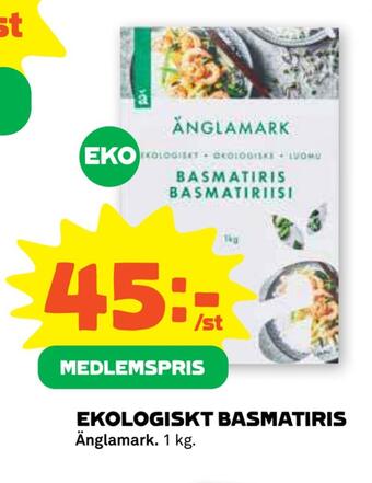 Stora Coop Ekologiskt basmatiris erbjuda