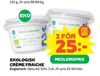 Stora Coop Ekologisk crème fraiche erbjuda
