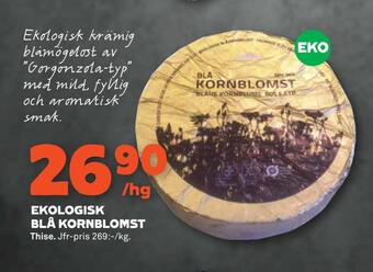 Stora Coop Ekologisk blå kornblomst erbjuda