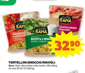 Stora Coop Tortellini/gnocchi/ravioli erbjuda