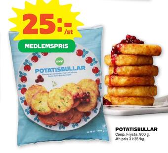 Stora Coop Potatisbullar erbjuda