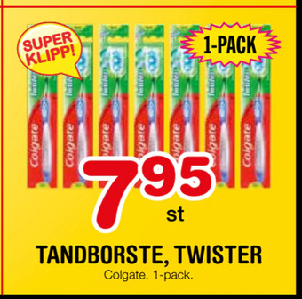 Nya Pulsen Tandborste, twister erbjuda