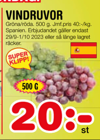 Nya Pulsen Vindruvor erbjuda