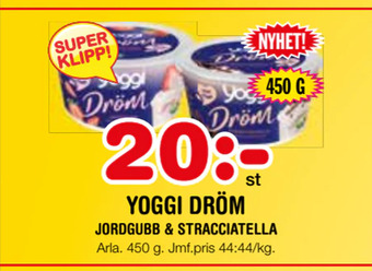 Nya Pulsen Yoggi dröm erbjuda