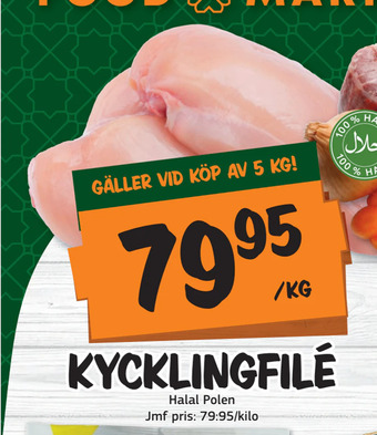 Bazaar Food market Kycklingfilé erbjuda
