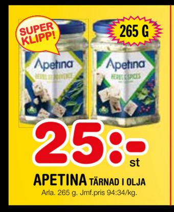 Nya Pulsen Apetina erbjuda