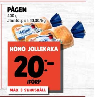 MatArket Hönö jollekaka erbjuda