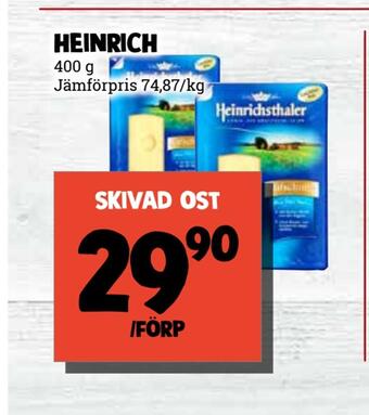MatArket Skivad ost erbjuda