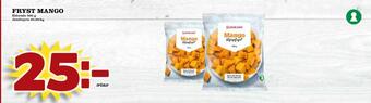 MatArket Fryst mango erbjuda