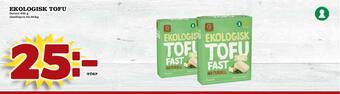 MatArket Ekologisk tofu erbjuda