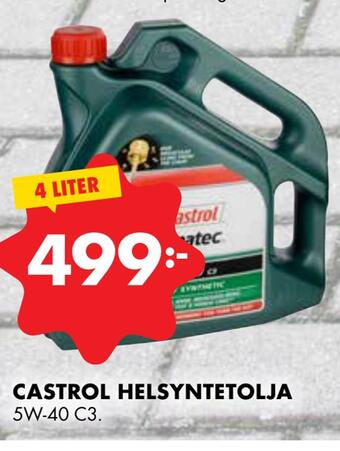 ÖoB Castrol helsyntetolja erbjuda