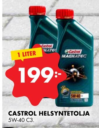 ÖoB Castrol helsyntetolja erbjuda